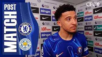 MARESCA & SANCHO react post-Leicester | Chelsea 1-0 Leicester City | Premier League 24/25