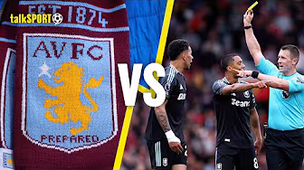 "WE GOT ROBBED!" Aston Villa fan RAGES over Morgan Rogers DISALLOWED GOAL in DEFEAT at Old Trafford! backdrop