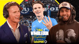 "Some of the BEST fans ever..." | Wimbledon Unfiltered with Nick Kyrgios & Scott McTominay background