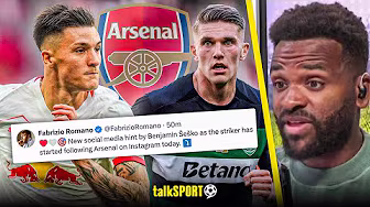 "You NEED one of those!" Darren Bent INSISTS he won't be calm until Arsenal sign a striker! background