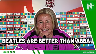 Beatles are BETTER than ABBA  😱 | Leah Williamson | EURO 2025