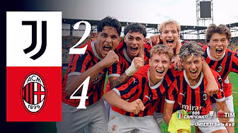 L'Under 17 rossonera vola in Finale Scudetto | Juventus 2-4 AC Milan | Highlights backdrop