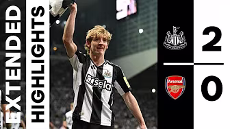 Newcastle United 2 Arsenal 0 | EXTENDED Carabao Cup Semi-Final Second Leg Highlights background