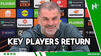 Romero, van de Ven, Solanke ALL BACK but Kulusevski OUT | Tottenham boss Ange Postecoglou background