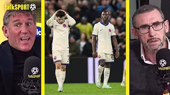 "They MISSED Sitter After Sitter!" Simon Jordan REACTS To Chelsea's Loss To Aston Villa background