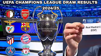 UEFA CHAMPIONS LEAGUE ROUND 16 DRAW RESULTS TODAY | CHAMPIONS LEAGUE 2024/2025