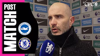 MARESCA reacts post-Brighton | Brighton 3-0 Chelsea | Premier League 2024/25 background