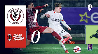 A narrow defeat on the road | Arezzo 1-0 Milan Futuro | Highlights Serie C backdrop