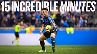 TESTA, GRINTA E 3 GOL: LA RIMONTA PERFETTA 😎| INTER 🆚 LAZIO | 2022/23 | ULTIMI 15 MINUTI ⚫🔵