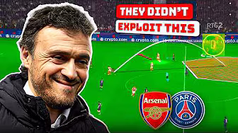 PSG Had A Weakness, Arsenal Didn't Exploit It