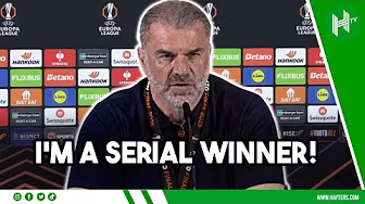 I’m a SERIAL WINNER! Ange Postecoglou WINS Europa League with Tottenham background