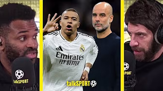 "Appalling Season!" Goldstien & Bent REACT To Man City Crashing Out Of The Champions League! background