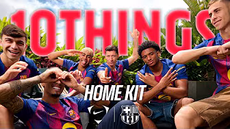 🔥 10 THINGS YOU NEED TO KNOW ABOUT OUR NEW HOME KIT | FC BARCELONA x NIKE 🔵🔴 background