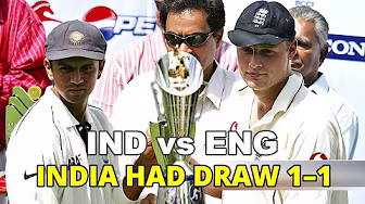 One Of India's Most Resilient Test Series Performances Against England | Full 2006 Test Series Recap background