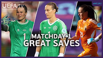 Women's EURO Great Saves | Matchday 1 background