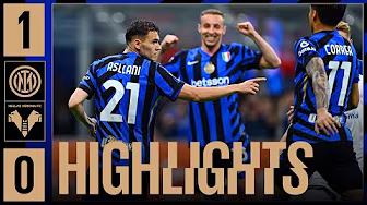 ASLLA FROM THE SPOT🟰3 POINTS ON A SATURDAY NIGHT | INTER 1-0 VERONA|HIGHLIGHTS| SERIE A 2024/25 ⚫🔵🇬🇧