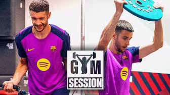 JOAN GARCIA's FIRST TRAINING as a FC BARCELONA player 🔵🔴🏋️ background