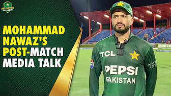Mohammad Nawaz's post-match media talk | Pakistan vs West Indies, 2nd T20I in Lauderhill | MA2A