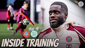Finishes & intense rondo ahead of second leg against Celtic | Inside Training - Champions League background