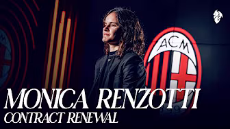 Pride and delight: Monica Renzotti on extending her stay with the Rossonere | Renewal Interview background