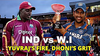 IND Wins 2-1 Over West Indies | Yuvraj’s Fire, Dhoni’s Grit & Key Spells From Ashish Nehra