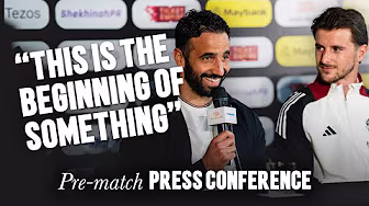 "This Is The Beginning Of Something" | Ruben Pre-Match Press Conference 🎙️ backdrop