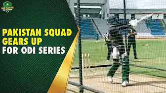 Training in full flow 🏏 Pakistan squad gears up for ODI series vs West Indies in Trinidad 🏟️🇵🇰 background
