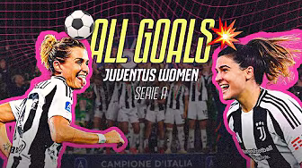 Juventus Women's 24/25 Scudetto Journey: All the Goals! background