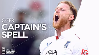 ☝️Sudharsan ☝️Gill ☝️Thakur ☝️Washington ☝️Kamboj | Ben Stokes Takes 5-72 vs India