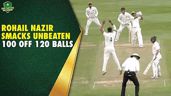 Rohail Nazir smacks unbeaten 100 off 120 balls | Pakistan Shaheens' 2nd Three-Day Match in England