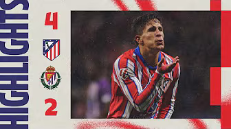 HIGHLIGHTS | Atlético de Madrid 4-2 Valladolid | ⚽ J. Alvarez (2), Giuliano & Sørloth | 24/25 LaLiga