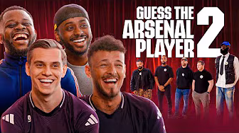 GUESS THE ARSENAL PLAYER 2 | Ben White, Leandro Trossard, Sharky & Frimmy