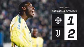 EXTENDED HIGHLIGHTS | Como 1-2 Juventus | DI GREGORIO's Spectacular Saves & KOLO MUANI's Goals backdrop