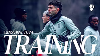 Champions League Eve: Rossoneri's training before Feyenoord | Inside Milanello backdrop