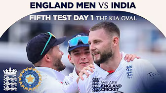 Atkinson Returns With Wickets  | Highlights - England v India Day 1 | Rothesay Test 2025