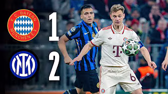 Unfortunate defeat in first leg | FC Bayern - Inter Milan | Champions League Highlights backdrop