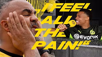 This is how Owo suffers in the ice bath next to Felix Nmecha | OWO - The Black & Yellow Show