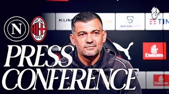 Conceição ahead of the trip to Napoli | Press Conference background