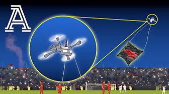 The mystery of the famous football drone