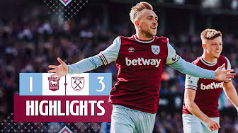 Bowen, Kudus & Ward-Prowse End The Season Strong! | Ipswich 1-3 West Ham | Premier League Highlights background