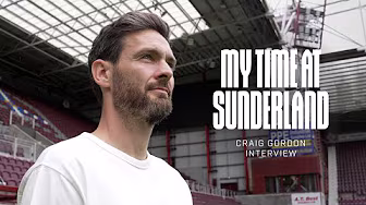 My Time At Sunderland | Craig Gordon Interview background