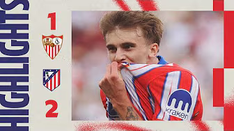 HIGHLIGHTS | Sevilla 1-2 Atlético de Madrid | ⚽ Julián Alvarez & Barrios | 24/25 LaLiga - MD30