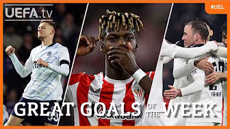 TWO WONDER-GOALS In The Same Week! 🤩 | Incredible Europa League Goals RO16