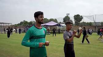 Massive Crowd at Lahore Trials | PM Youth Program x Lahore Qalandars background