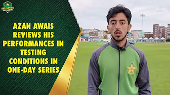 Pakistan Shaheens Batter Azan Awais Reviews His Performances in Testing Conditions in One-Day Series