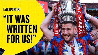 "I don't think there's A BETTER ENDING!" Joel Ward on LEAVING Crystal Palace with THE FA CUP!