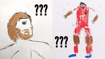 "You don't want to see mine!" 😅 | FC Bayern players paint each other