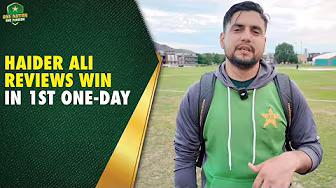 Haider Ali reviews Pakistan Shaheens' five-wicket win in first One-Day at Kent County Cricket Ground