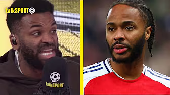 'Don't Let Him Say You Were Awful!' Darren Bent Makes SURPRISE Raheem Sterling Admission For Arsenal background