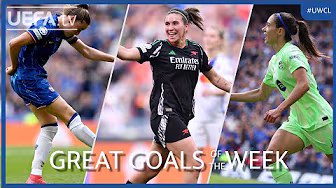 OUTSTANDING Women's Champions League Semi-Finals' Goals!